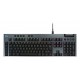 Logitech G Teclado mecánico para gaming con cable de perfil bajo G915 X, teclas de PBT